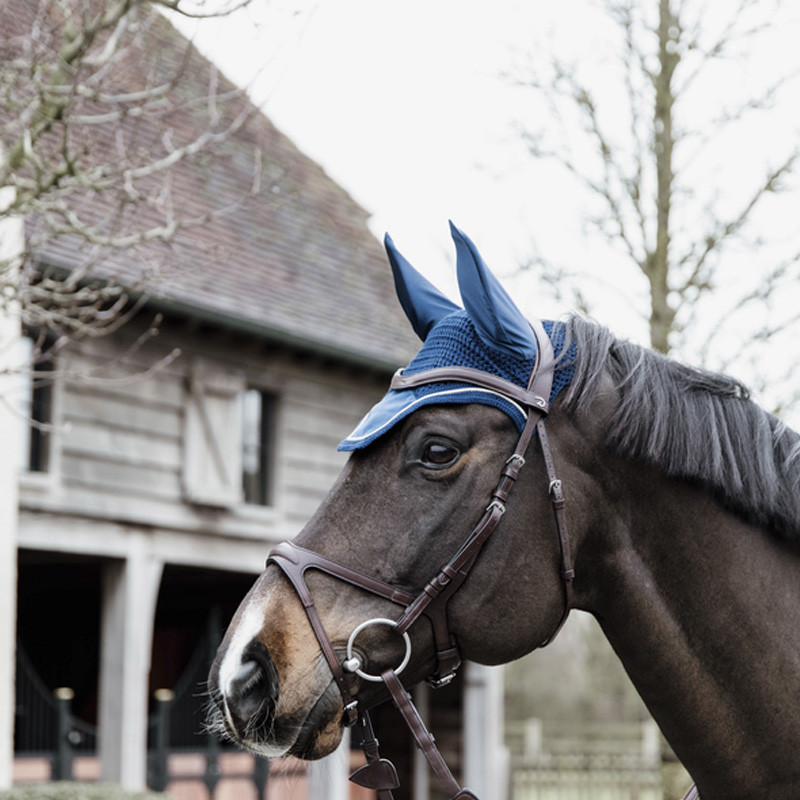Bonnet Wellington Basic Velvet bleu marine Kentucky