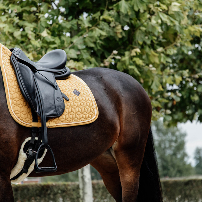 Tapis de selle Velvet Dressage Emeraude Kentucky