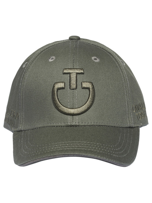 Casquette Logo Coton Cavalleria Toscana bleu marine