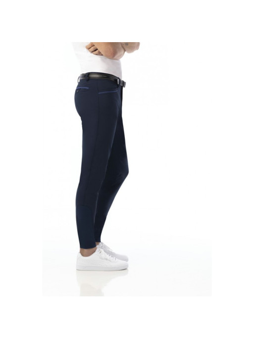 Pantalon d'équitation homme Eliot noir Equithème | OHLALA
