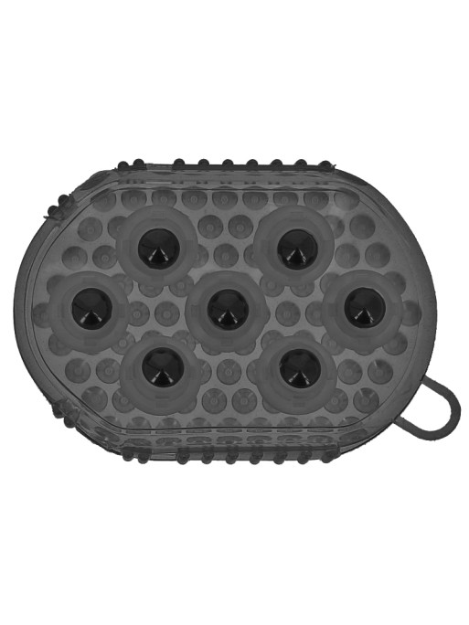Gant double face étrille et massage