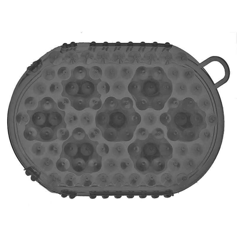 Gant double face étrille et massage