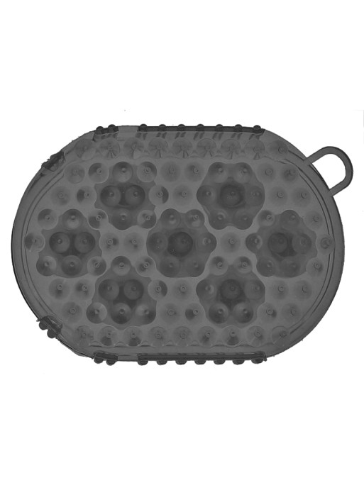 Gant double face étrille et massage