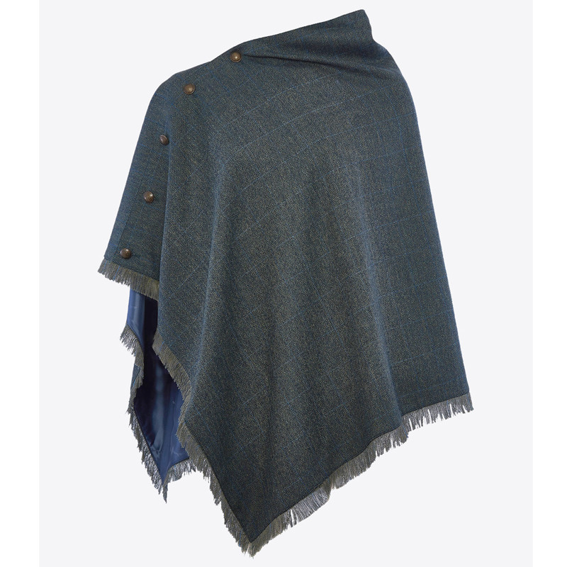 Poncho en tweed Hazelwood Dubarry