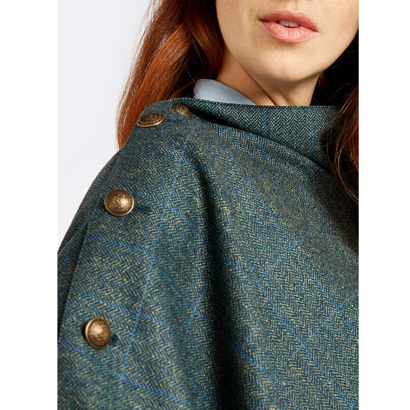 Poncho en tweed Hazelwood Dubarry