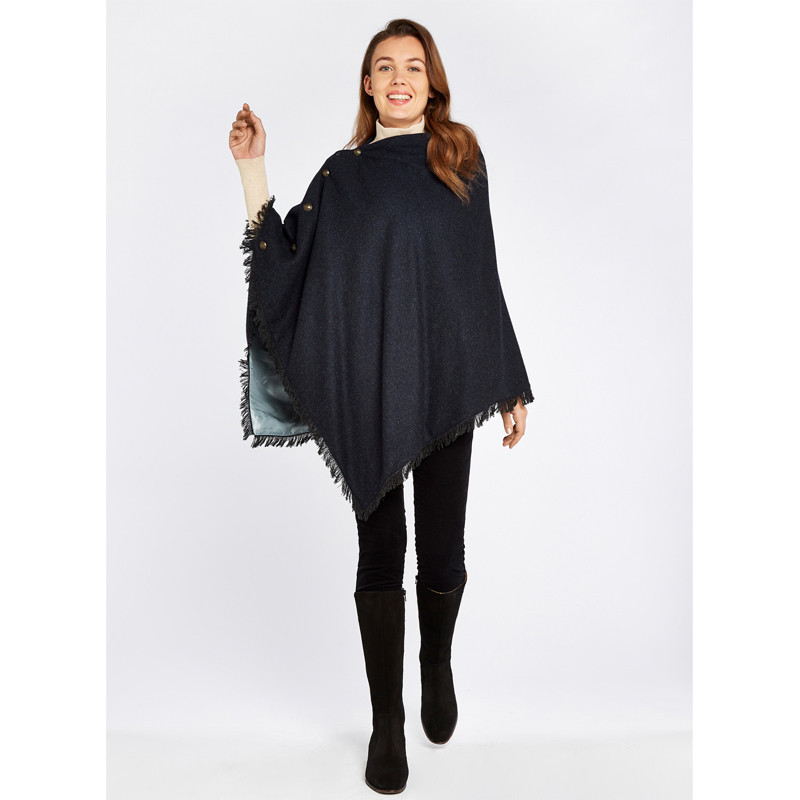 Poncho en tweed Hazelwood Dubarry