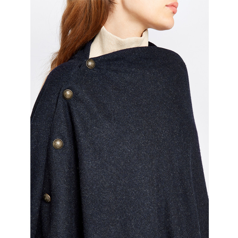 Poncho en tweed Hazelwood Dubarry