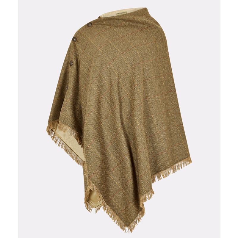 Poncho en tweed Hazelwood Dubarry
