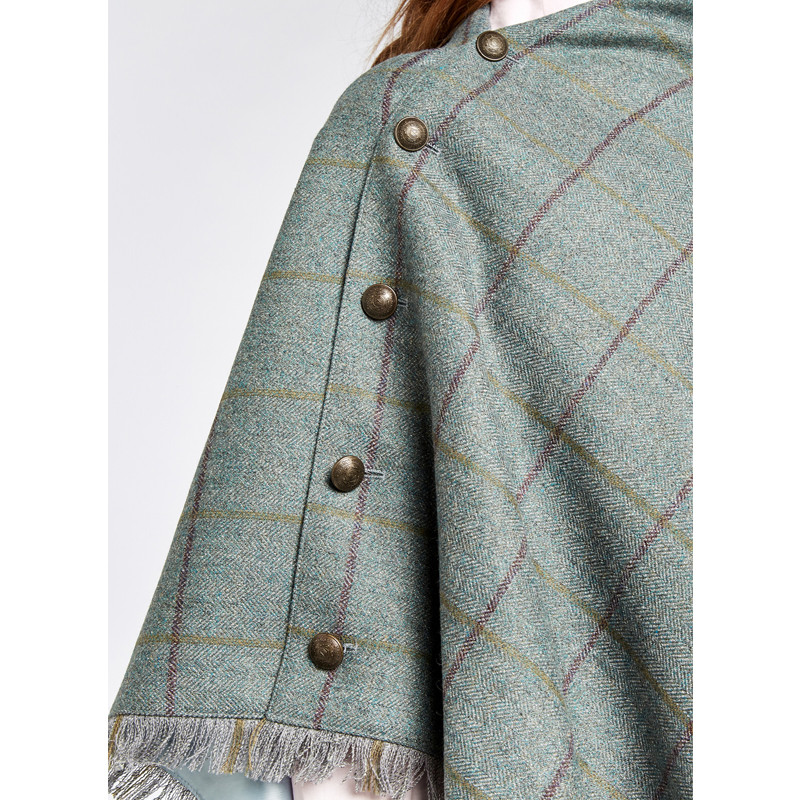 Poncho en tweed Hazelwood Dubarry