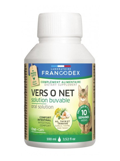 Solution sans insecticide pour les parasite intestinaux Francodex