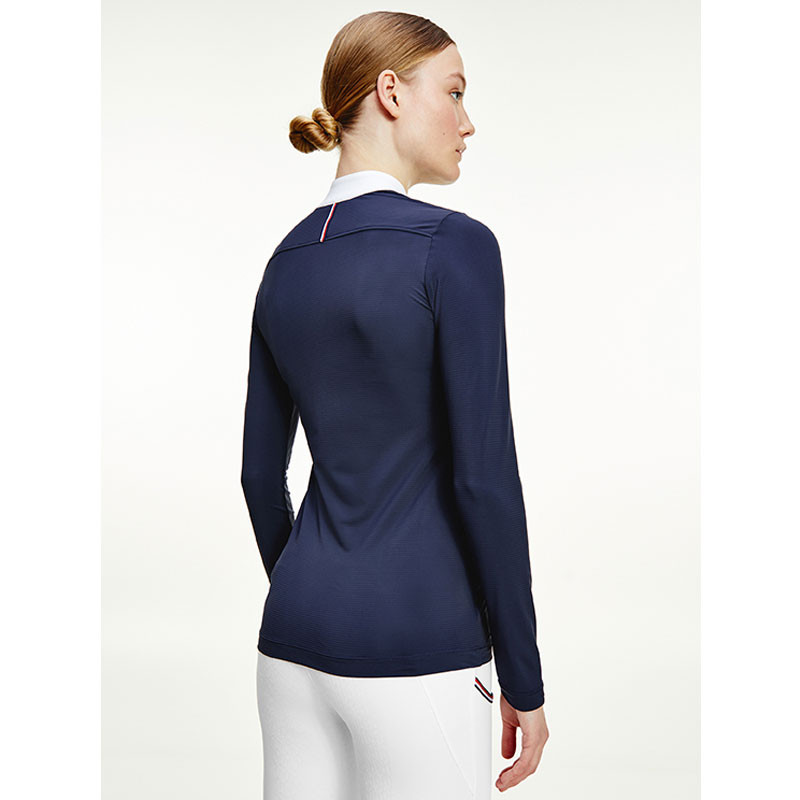 Polo de concours à manches longues Femme Tommy Hilfiger Equestrian
