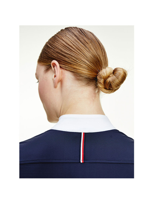 Polo de concours à manches longues Femme Tommy Hilfiger Equestrian Polo de concours à manches longues Femme Tommy Hilfiger Equestrian