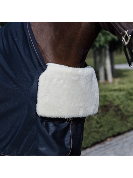 Protection de poitrail en mouton Horse BIB Kentucky Protection de poitrail en mouton Horse BIB Kentucky