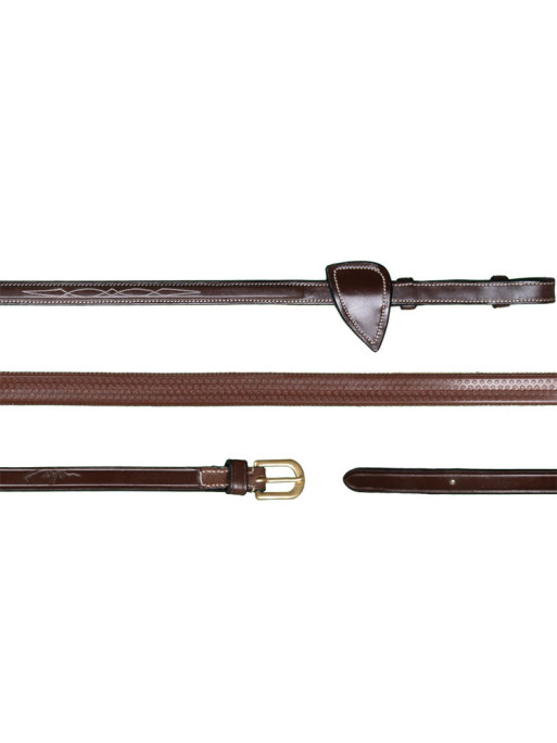 Rênes caoutchouc 1/2 Dy'on Collection Rênes caoutchouc 1/2 Dy'on Collection