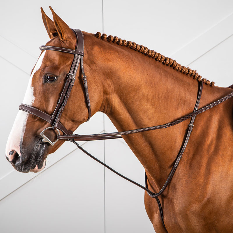 Rênes tressées 5/8 Dy'on Hunter Collection