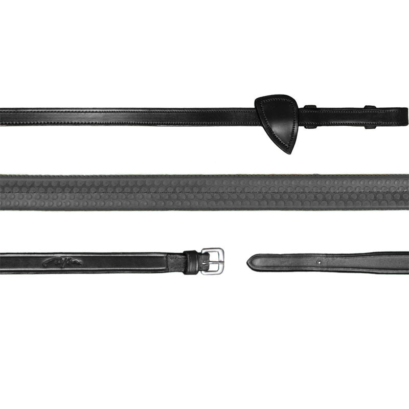 Rênes caoutchouc 5/8 "New English Collection" Dy'on
