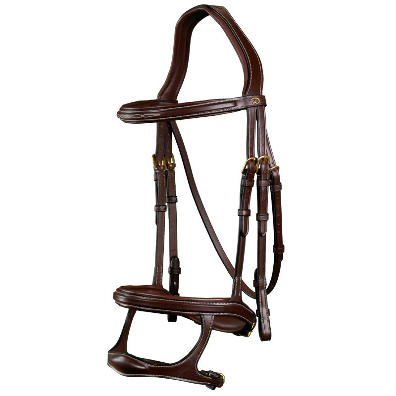 Bridon double muserolle "D Collection" Dy'on