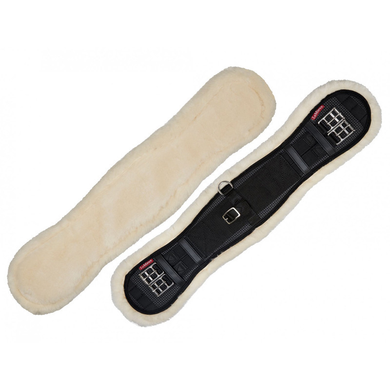 Sangle Integrated Web Dressage Girth Wool LeMieux