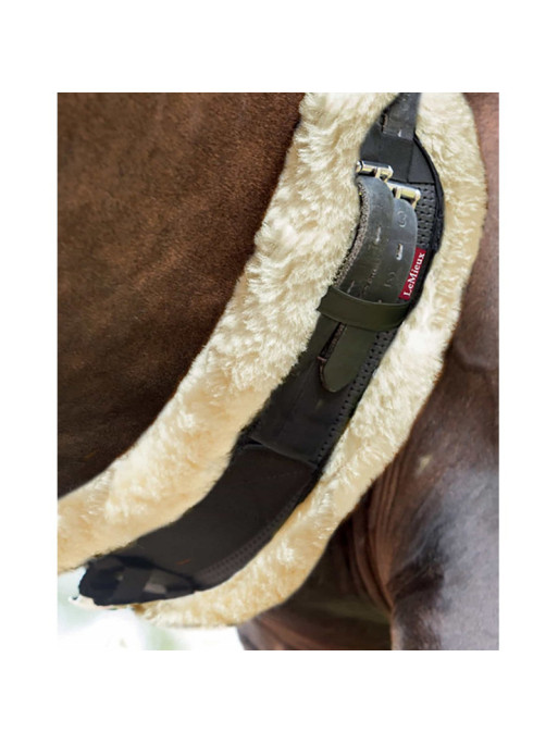 Sangle Integrated Web Dressage Girth Wool LeMieux