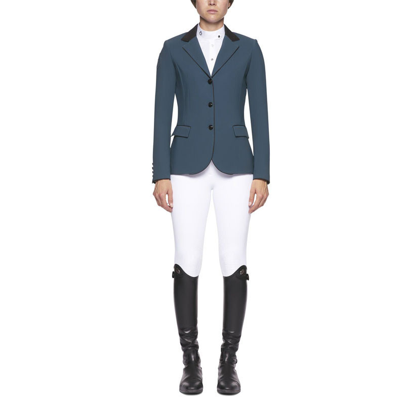 Veste de concours GP Cavalleria Toscana pétrole 1