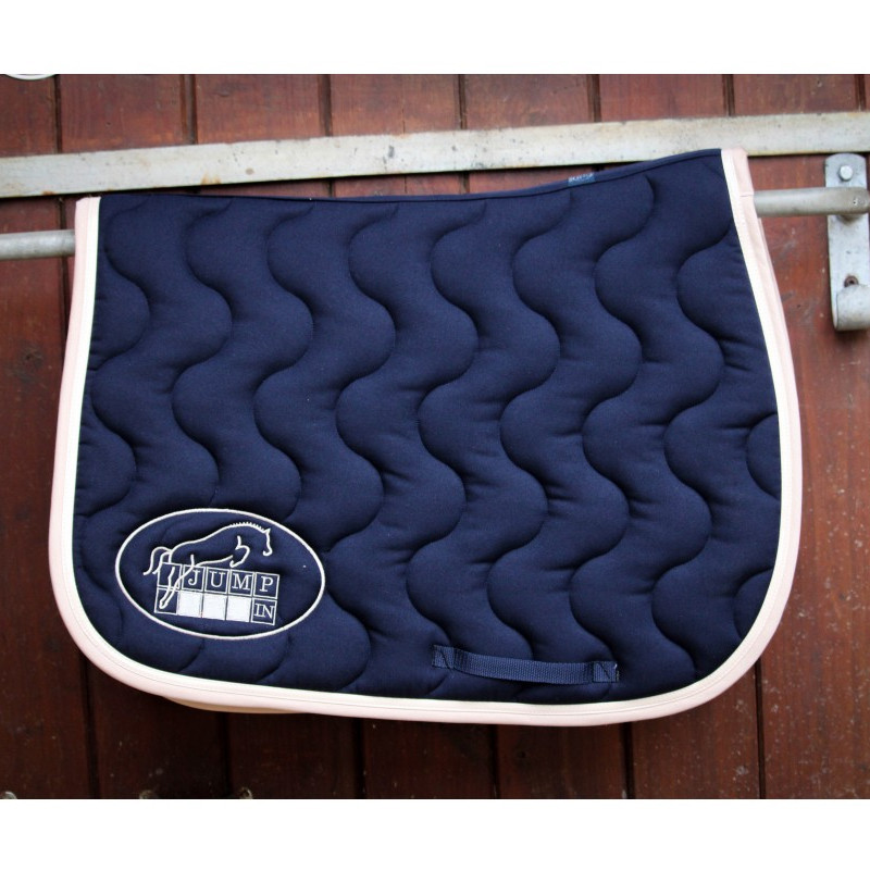 Tapis Jumpad Ecusson Jump'In Marine et beige 2
