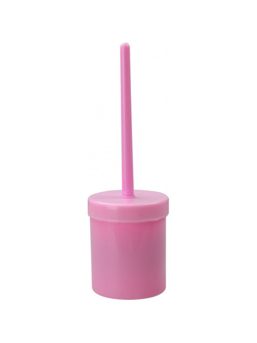 Pinceau pour sabot avec pot Hippo-tonic rose Pinceau pour sabot avec pot Hippo-tonic rose