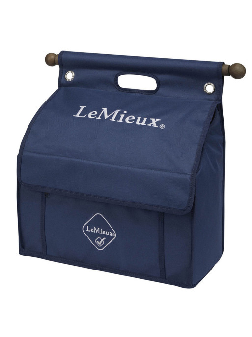 Sac de pansage à suspendre Grooming Bag LeMieux marine fermé Sac de pansage à suspendre Grooming Bag LeMieux marine fermé