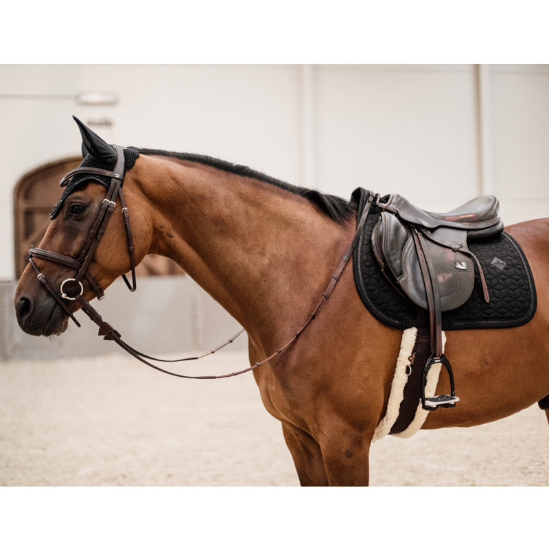 Tapis de selle Glitter Rope Kentucky noir 2