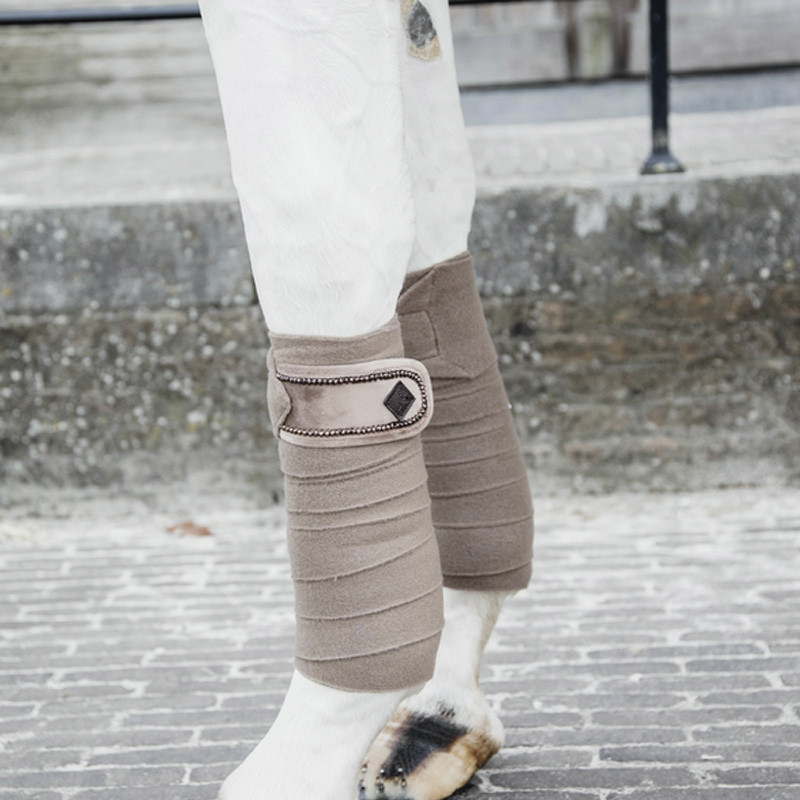 Bandes de polo Velvet Pearls Kentucky beige 2