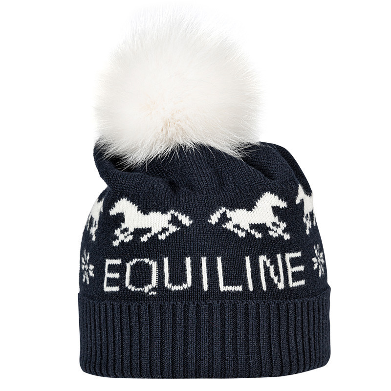 Bonnet de noël avec pompon Comet Equiline