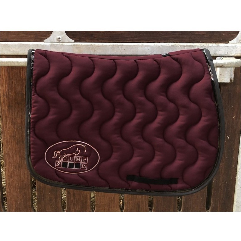 Tapis Jumpad Ecusson Jump'In Prune et noir 2