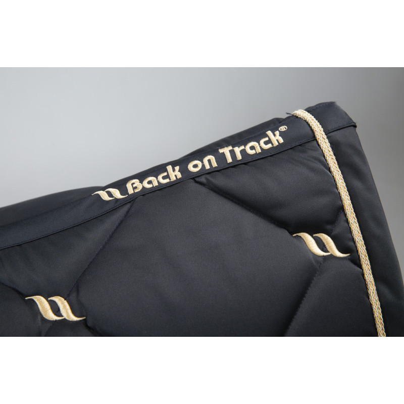 Tapis de selle Dressage Night Collection Back On Track  marine 2