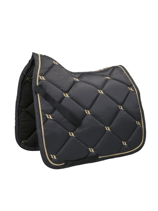 Tapis de selle dressage Night Collection Back On Track gris 1 Tapis de selle dressage Night Collection Back On Track gris 1
