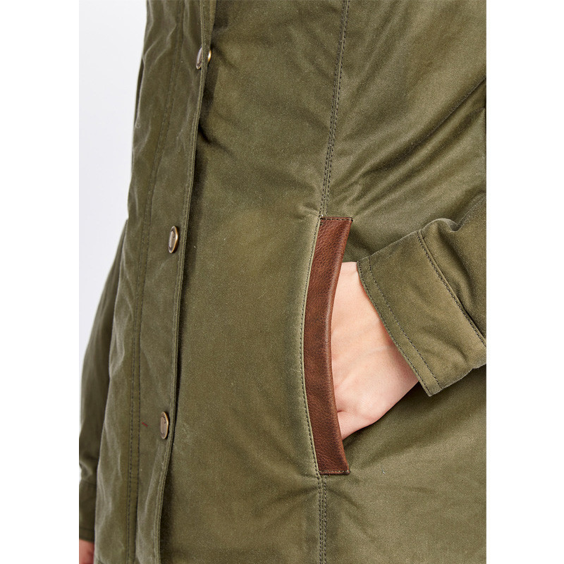 Veste en coton ciré Mountrath Dubarry