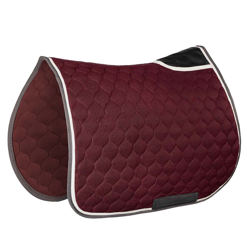 Tapis de selle 2021 Horse Pilot bordeaux 2