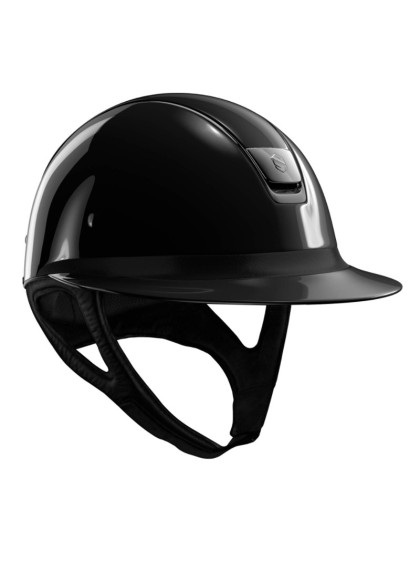 Casque Miss Shield Shadowglossy Samshield noir avant