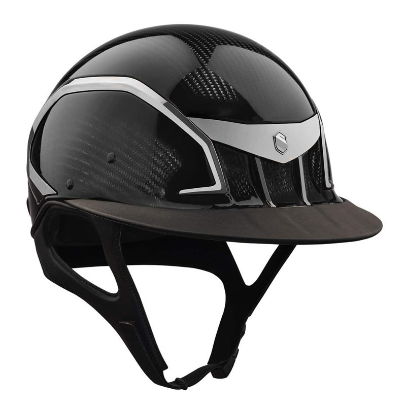 Casque XJ Miss Samshield noir avant