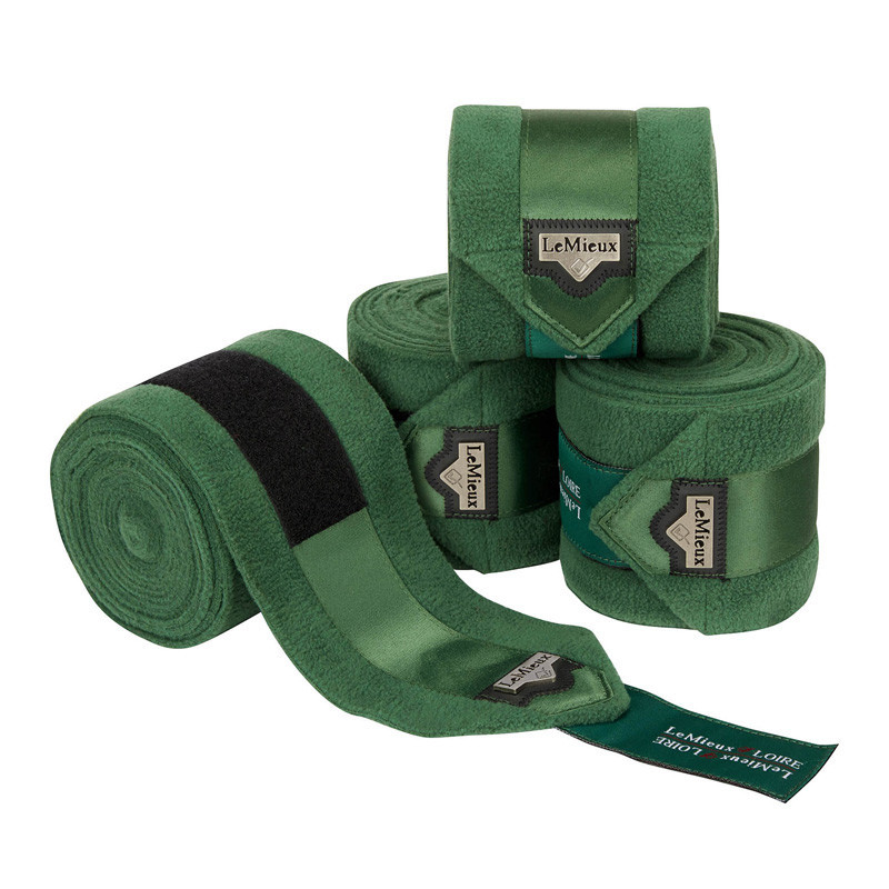 Bandes de polo Loire Satin vert foncé
