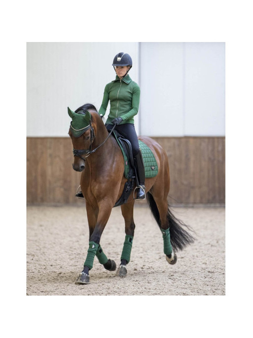 Bandes de polo Loire Satin vert foncé 1