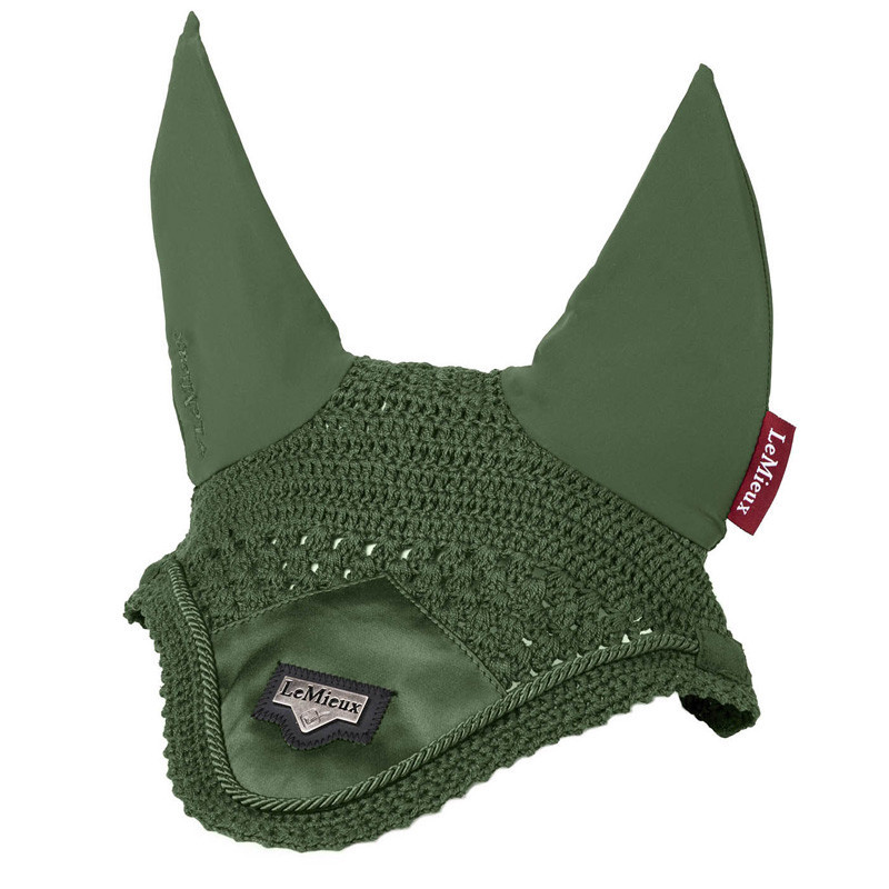 Bonnet cheval Loire Satin Lemieux vert foncé
