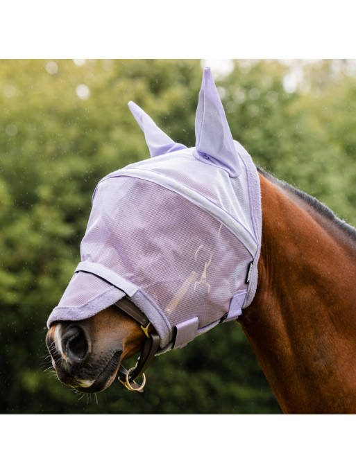 Masque anti-mouches Rambo Plus Horseware lAVANDE Masque anti-mouches Rambo Plus Horseware lAVANDE