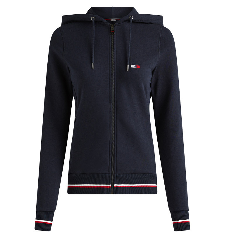 Veste sweat à fermeture éclair Tommy Hilfiger Equestrian marine