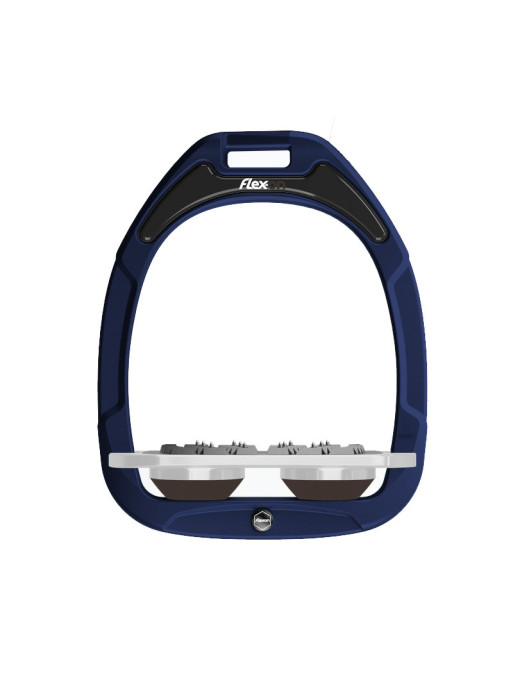 Etriers Green Composite 2 Plat Ultra-Gripp Flex-On cadre bleu marine