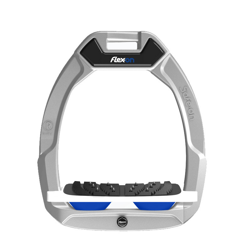 Etriers Safe-On Incliné Ultra-Gripp Flex-On cadre gris alu
