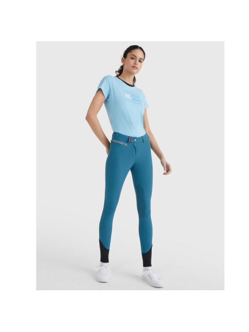 Pantalon d'équitation kneegrip summer 2022 Tommy Hilfiger Equestrian bleu 1 Pantalon d'équitation kneegrip summer 2022 Tommy Hilfiger Equestrian bleu 1