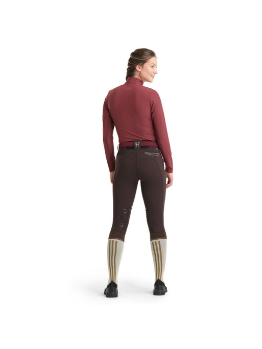 Polo Sunset 2022 Femme Horse Pilot dark red dos Polo Sunset 2022 Femme Horse Pilot dark red dos