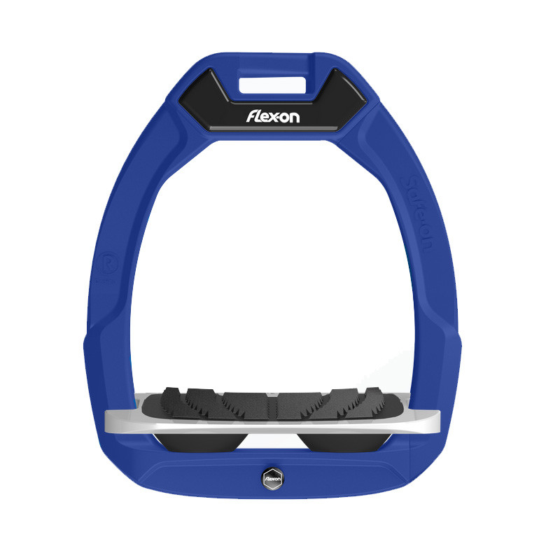 Etriers Safe-On Incliné Gripp Flex-On cadre bleu roi