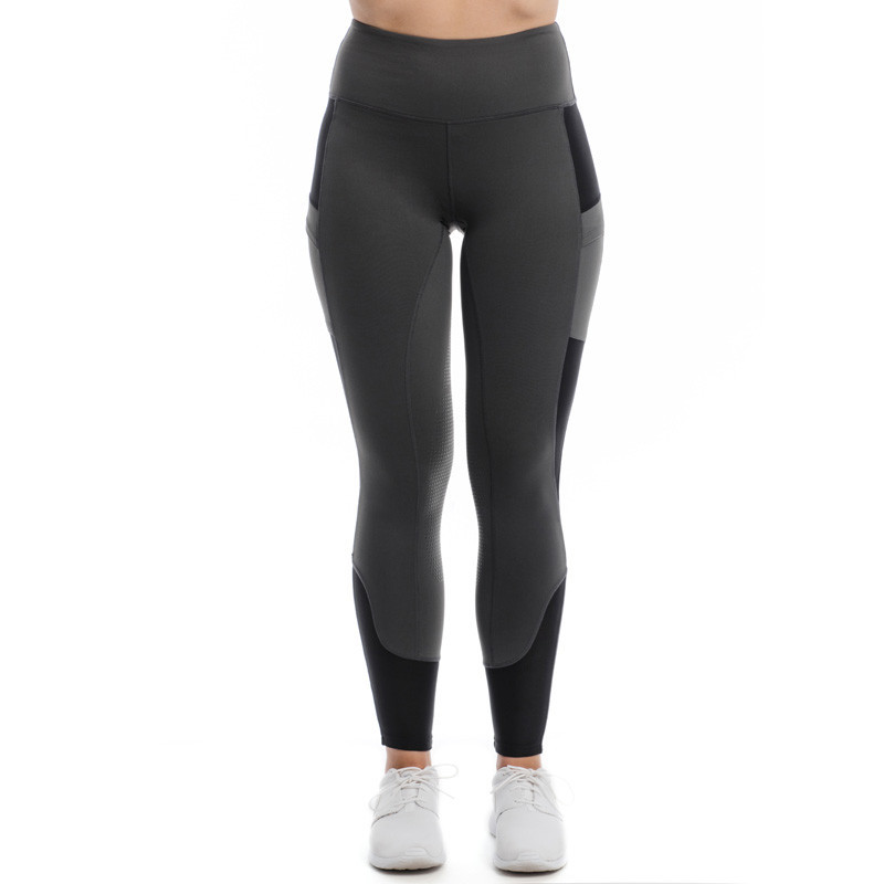 Leggins Riding Tights Silicon Horseware gris 4