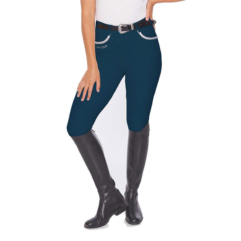 Pantalon Jaltika fix system grip Femme Rider Harcour lagoon avant porté