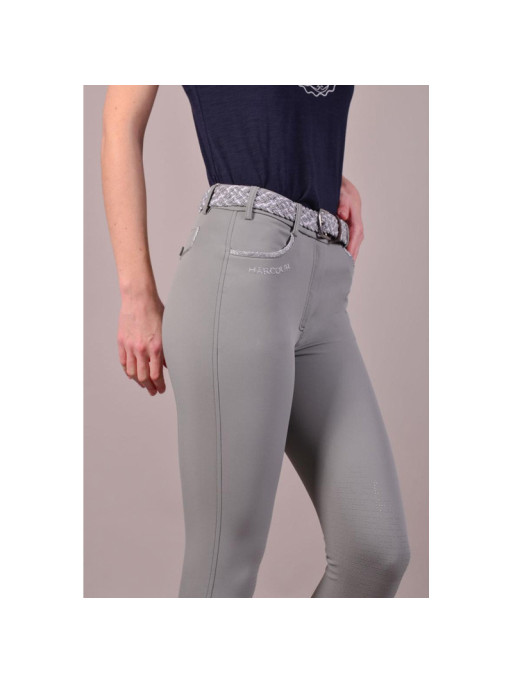 Pantalon Jaltika fix system grip Femme Rider Harcour gris avant porté Pantalon Jaltika fix system grip Femme Rider Harcour gris avant porté